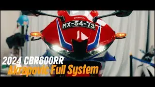 2024HONDA CBR600RR Akrapovic exhaust Full System