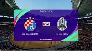 GHK Dinamo Zagreb vs NK Lokmotive Zagreb | PES SHNL 25/26