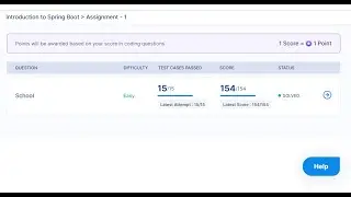 Introduction to Spring Boot Assignment 1 Answers | Nxtwave Intensive 2.0| No Audio
