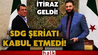 SDG, şeriatı kabul etmedi! HTŞ yönetiminin anayasasına SDG Meclisi'nden itiraz geldi! İşte detaylar