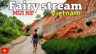 Exploring Fairy Stream Vietnam | Hidden Waterfall Adventure  | Mui Ne Travel Guide 2025