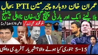 Imran Khan Reinstated as PTI Chairman |Cypher Secret Trial Started Again| PTI in Courts |Sabee Kazmi