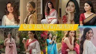 New Trending Gemini Ai Photo Prompts | Gemini Prompt for girls | Gemini Prompt For Girls In Saree