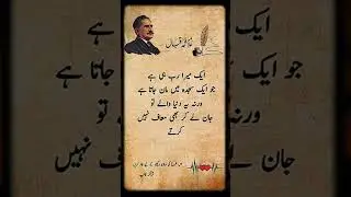 &ldquo;Heart Touching Iqbal Poetry#the best poet of #pakistan #hearttouching ❤️❤️❤️❤️❤️