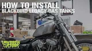 How To Install: Cycle Standard - Blackbird Legacy Gas Tanks for Harley-Davidson Sportsters
