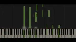 Sweet Atmosphere Piano Song !! ( Synthesia + MIDI !!!) - Keyscape Sound