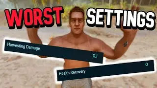 Playing Ark With HORRIBLE Settings…