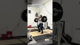 Full week of Olympic Weightlifting training. 140kg clean double, 123kg snatch triple.