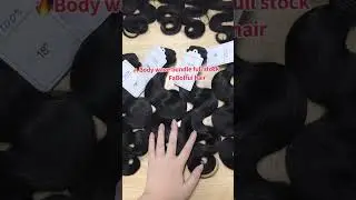 Top selling Body wave bundle #rawhairvendor #rawhairextensions #stylist #rawhairs #shorts #stylists