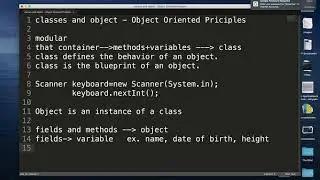 Introduction to Classes part 1