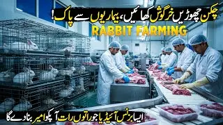 Rabbit Meat Production | Pakistan's Top Emerging Modern Powerful Industry | Made In Pakistan