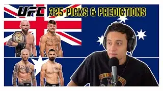 UFC 325: VOLKANOVSKI VS LOPES 2 FULL CARD ANALYSIS & PREDICTIONS  #ufc #ufcpicks #ufcpredictions