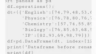 DataFrame | How to create dataframe using dictionary