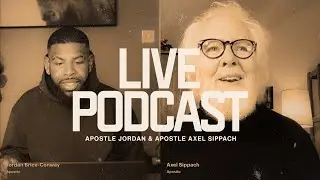 Epic Live Podcast with Apostle Axel Sippach and Apostle Jordan Brice