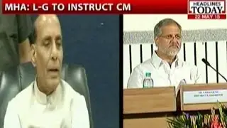 L-G Will Be Sending Instructions To CM: MHA On Kejriwal-Jung Standoff