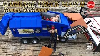 ROMAN REIGNS VS KONNOR GARBAGE TRUCK MATCH | WORLD WRESTLING REVOLUTION
