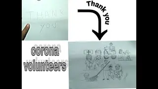 Corona volunteers |Indian fighter drawing |stay home safe life