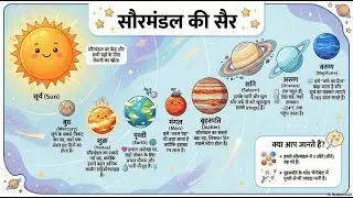 सौर मंडल की एक ब्रह्मांडीय यात्रा | सौरमंडल के ग्रह | Solar System In Hindi | Apna School