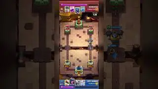 AMAZING Defense!! #clutch #shorts #clashroyale #defense