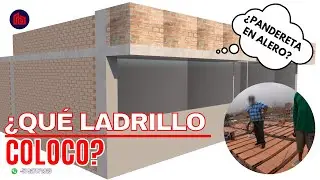 ¿Ladrillo pandereta en los aleros? 👷🔥 ¿No será mejor ladrillo king kong?