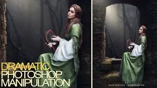 Dramatic Photo Manipulation Tutorial | Photoshop Effect