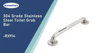 KosmoCare SS 304 Grade Toilet Grab Bar - Features (RX914)