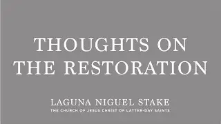 Restoration Video
