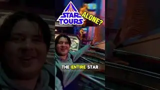 Disney Left Me Alone in Star Tours &ndash; It Felt Like a Movie Scene!