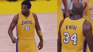 NBA 2K16 PS4 Play Now - Shaq and Kobe 2001 Lakers!
