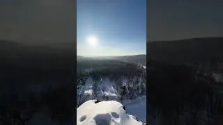 Красивый вид с Епанчинских скал #походы #туризм #природа #сибирь #тайга