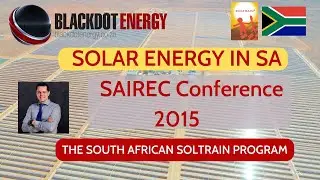 SOLAR ENERGY in South Africa - SAIREC Conference 2015 - SOLTRAIN Program
