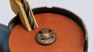 A simple way to sharpen a drill bit that anyone can do