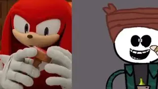 Knuckles Approved Jeffry the skeleton characters (a gift for @Crafty_boy70)