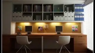 Two Person Desk Home Office Furniture
