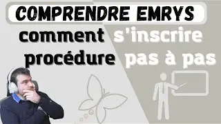 Comment s'inscrire facilement sur Emrys la carte,  proc&eacute;dure pas &agrave; pas