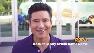 Candy Crush Saga - Candies on Tour - With Mario Lopez!
