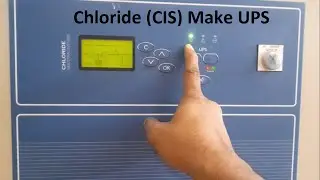 Chloride Industrial Systems (CIS) Make UPS | Metering, Control of Rectifier, Inverter, Bypass,Faults