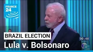 Lula v. Bolsonaro: Brazil&rsquo;s decisive debate on eve of presidential election &bull; FRANCE 24 English