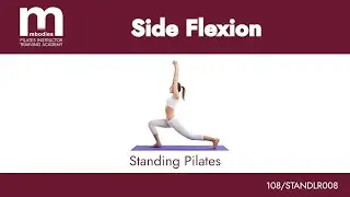 Pilates Side Flexion | Standing Spinal Mobility & Oblique Activation