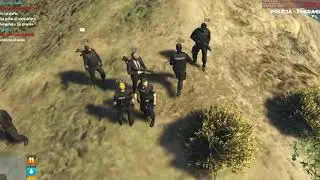 La muerte de Torrente en presencia de Gustavo y Horacio GTA V SpainRp
