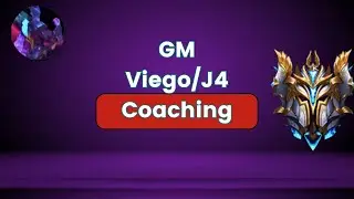 Rank 1 Jungle Coaching GM Viego and Jarvan Player