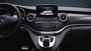 The new Mercedes-Benz V-Class AMG Line Interior Design | AutoMotoTV