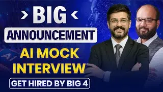 Big Announcement CA Inter Students | AI Mock Interview | CA Interview Preparation | AI Interview