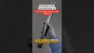 Matraque taser &eacute;lectrique super puissante 10 Millions de volts ⚡️