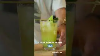 Basque Melon Smoke &ndash; A Smoky Summer Mezcal Cocktail with a Basque Twist #cocktail #mezcal