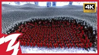 🔥 300 SPARTANS vs 50000 ZOMBIES - Ultimate Epic Battle Simulator (Cinematic) - 4K
