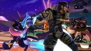 Super Smash Bros. Ultimate: Offline: Carls493 (Greninja) Vs. GM (Snake)