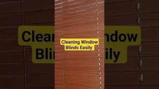 #shorts How To Clean Window Blinds Easily #cleaning #windowblinds #howtoclean #cleanwithme