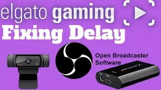 How to Sync Mic, Webcam and Elgato Using OBS