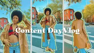 Content Day Vlog | Taking Pics, Hanging w/friends, Meeting Strangers
